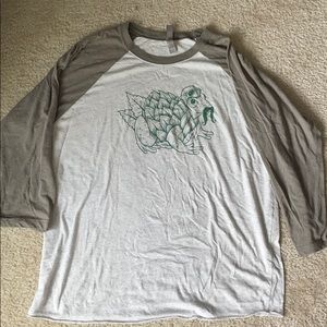 New Belgium Brewing “Hops Frog” Baseball T